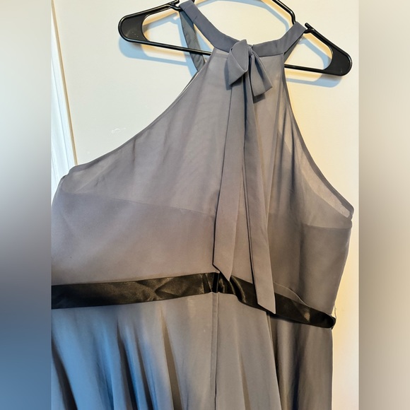 Gray Bridesmaid Dress - Picture 2 of 5